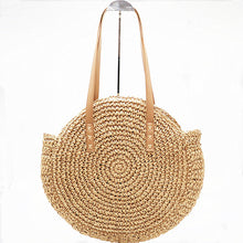 Load image into Gallery viewer, Natural Ladies Tote Large Handbag