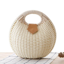 Load image into Gallery viewer, New Style Shell Straw Handbag