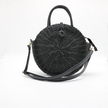 Load image into Gallery viewer, Handmade Circle Straw Bag