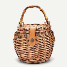 Load image into Gallery viewer, Bamboo Retro Portable Bag
