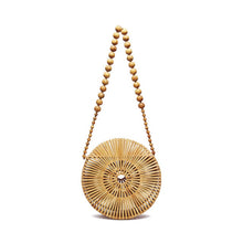 Load image into Gallery viewer, Fashion Designer Women Craft Bamboo Handbag