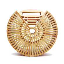 Load image into Gallery viewer, New Brand Designer Handmade Women Bamboo Bag