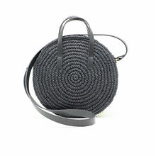 Load image into Gallery viewer, New Round Hand-Woven Straw Bag