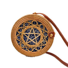 Load image into Gallery viewer, Women Summer Beach Straw Shoulder Bags