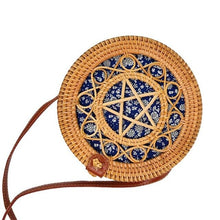 Load image into Gallery viewer, Women Summer Beach Straw Shoulder Bags