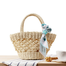 Load image into Gallery viewer, Fashion Women Ribbon Beach Handbag
