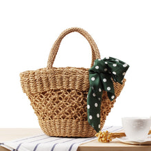 Load image into Gallery viewer, Fashion Women Ribbon Beach Handbag
