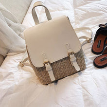 Load image into Gallery viewer, Summer Travel Straw Bag
