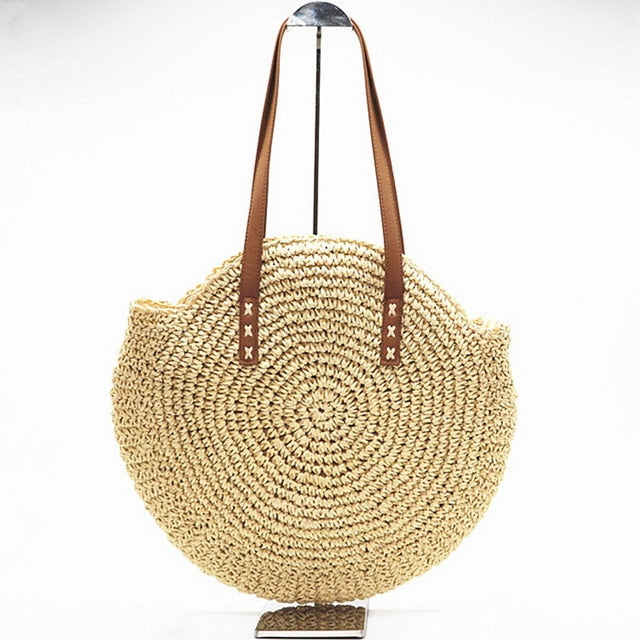 Natural Ladies Tote Large Handbag