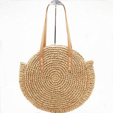 Load image into Gallery viewer, Natural Ladies Tote Large Handbag