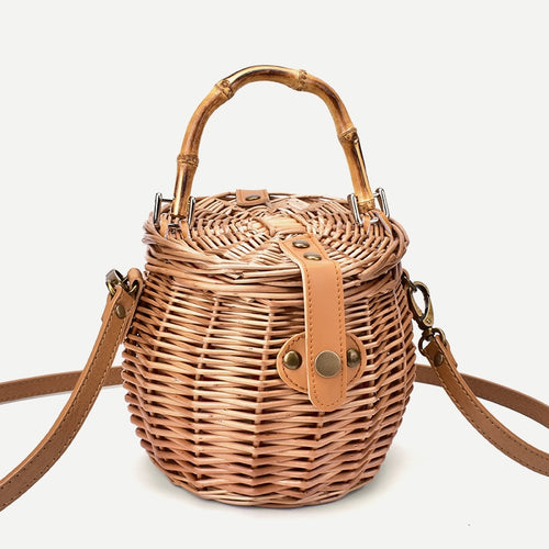 Bamboo Retro Portable Bag