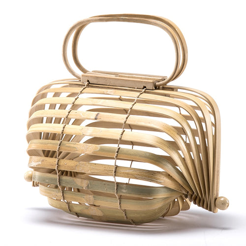 Fashion Designer Large Capacity Bamboo Tote Bag for Women