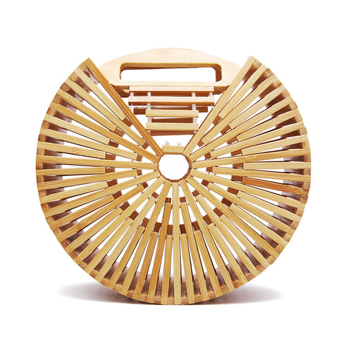 New Brand Designer Handmade Women Bamboo Bag