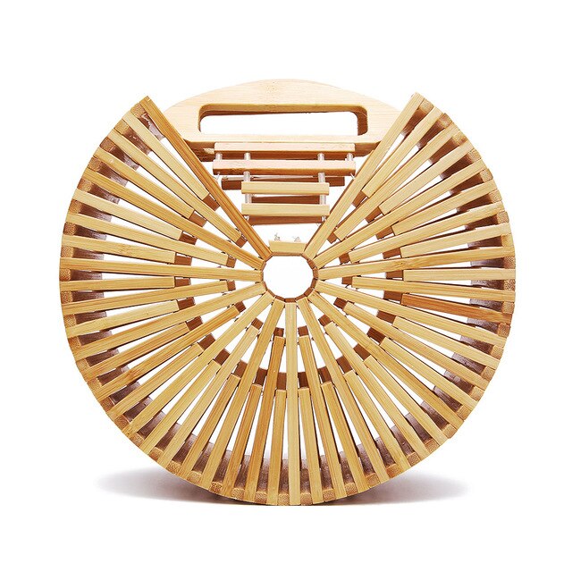 New Brand Designer Handmade Women Bamboo Bag