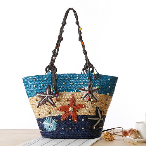 Bohemian Style Women Summer Beach Crochet Bag