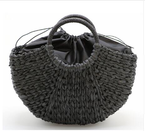 Black Half Bag