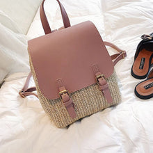 Load image into Gallery viewer, Summer Travel Straw Bag