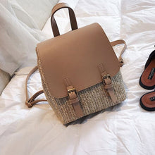 Load image into Gallery viewer, Summer Travel Straw Bag